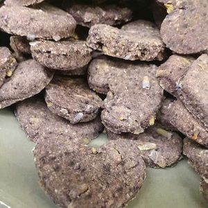 Calming Dog Treats-Blueberry Lavender-Mini Hearts-Pets-Dog Treats-Gifts